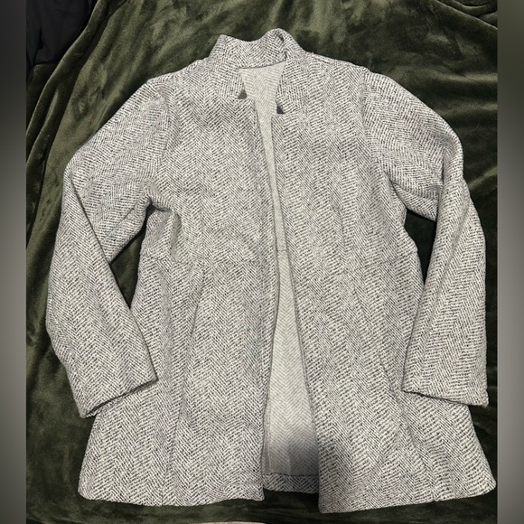 Source Unknown Jackets & Blazers - Gray Herringbone Blazer